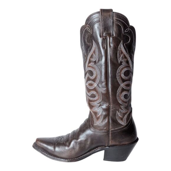 JUSTIN BOOTS Women's Classic L430 Testa Torino Western Boot Size 8B - Picture 6 of 9
